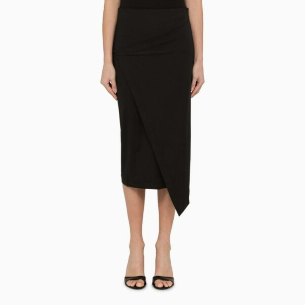 Calvin Klein Midi Wrap Skirt