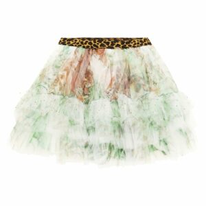 Camilla Kids Printed tulle skirt