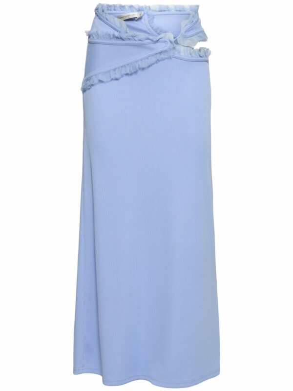 Carina Cutout Long Skirt W/tulle Details