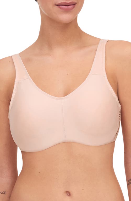 Chantelle Lingerie Everyday High Support Underwire Sports Bra in Rose at Nordstrom, Size 40E