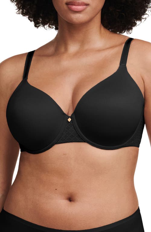 Chantelle Lingerie Norah Chic Underwire T-Shirt Bra in Black at Nordstrom, Size 34D