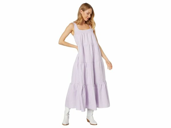 Charlie Holiday Healey Maxi Dress (Lilac) Women's Dress