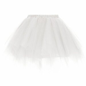 Charming Tulle Short A-line Mini Skirts | Elastic Women's Skirts