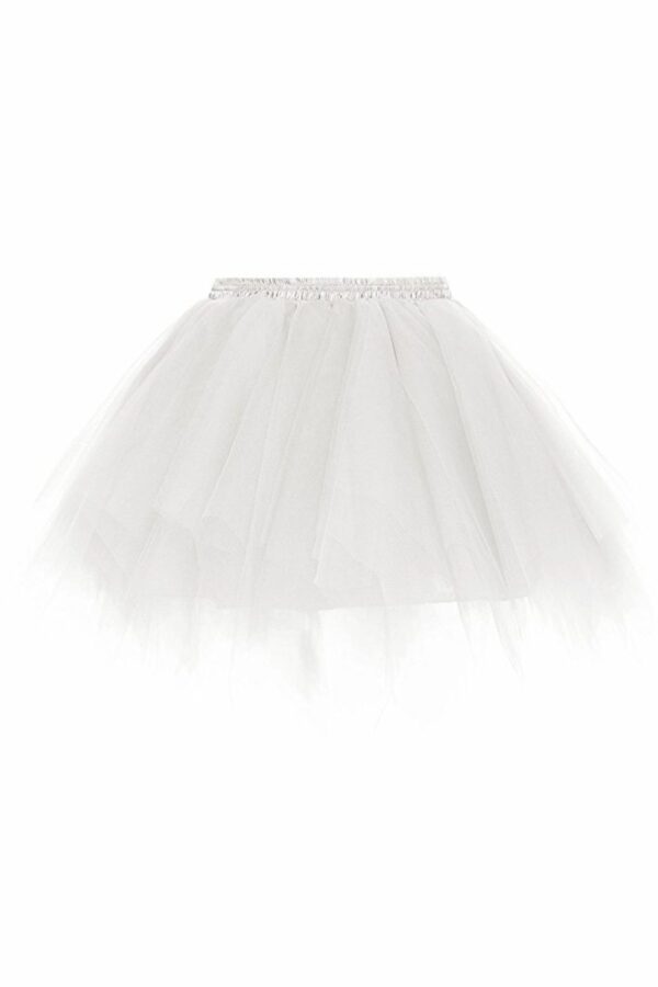 Charming Tulle Short A-line Mini Skirts | Elastic Women's Skirts