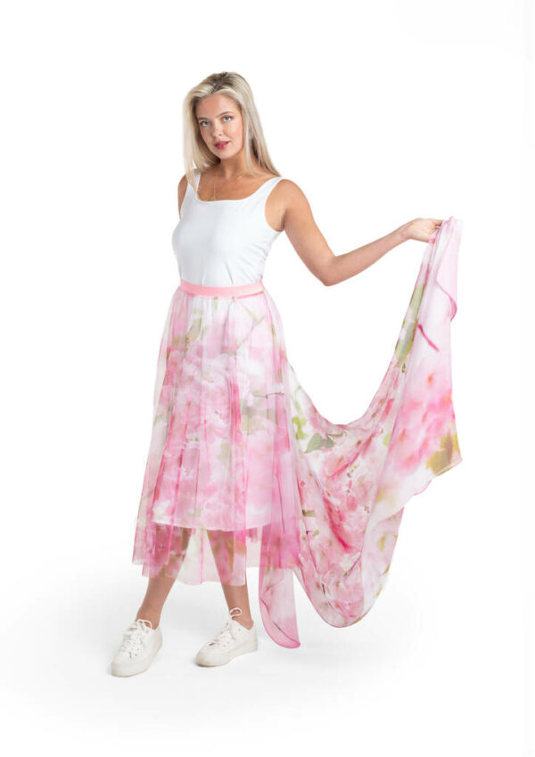 Cherry Blossom Tulle Skirt