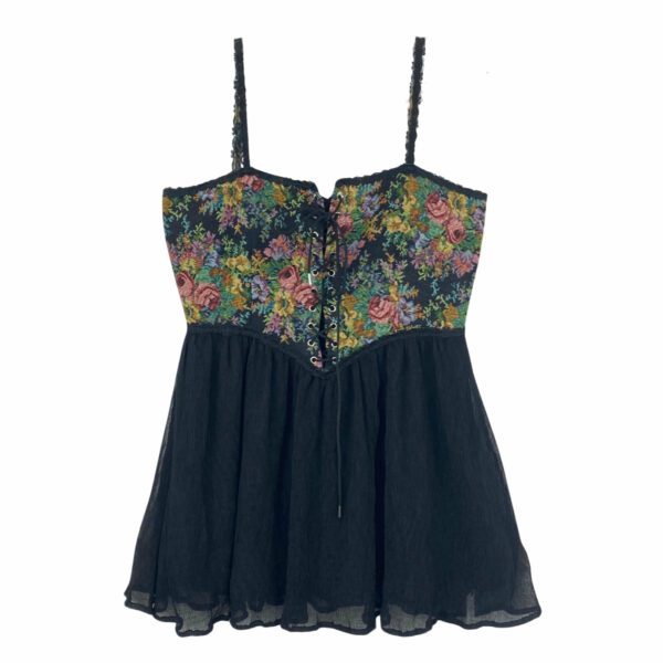 Cider Secret Garden Corset Mini Dress