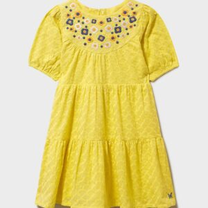 Crew Clothing Embroidered Smock Dress