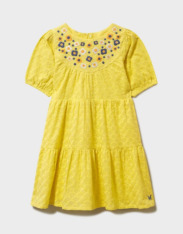 Crew Clothing Embroidered Smock Dress