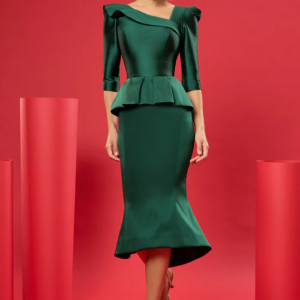 Cristallini Peplum Blouse with Eleganza Skirt