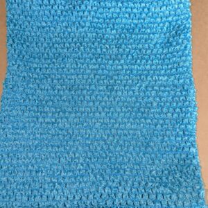 Crochet Tube Top, Tutu Dress Stretchy Lined Turquoise 0-9 Months