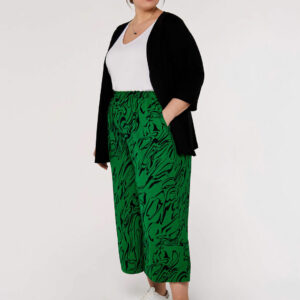 Curve Waves Waist Culottes