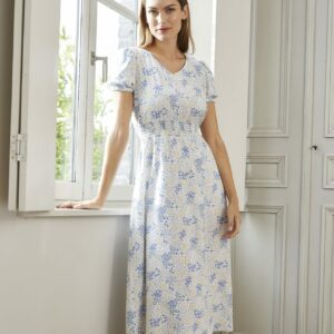 Damart Print Tea Dress