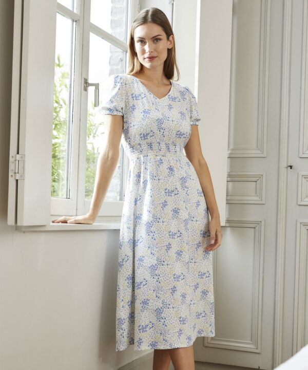 Damart Print Tea Dress