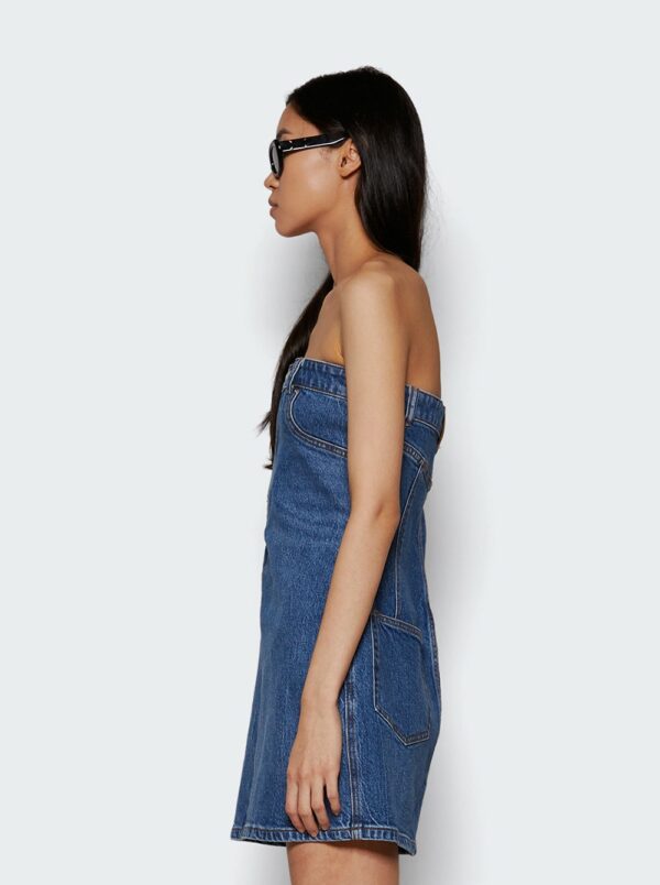 Denim Tube Dress