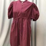 Designer A New Day Burgundy Smock Dress (Pre-Owned) - M in Red, Women's (Size Medium)