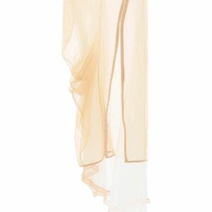 Dilara Findikoglu Long Tulle Public Image Skirt in Bianco, Women's (Size 26)