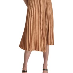 Dkny Asymmetrical Pleated Skirt