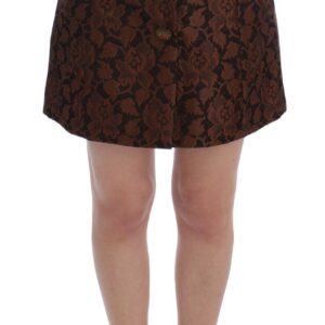 Dolce & Gabbana Elegant Brocade Bubble Women's Skirt