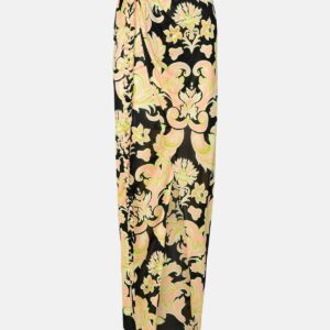 ETRO 'Sarong' Black Viscose Skirt