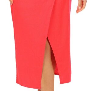 Ellen Tracy Womens Wrap Skirt