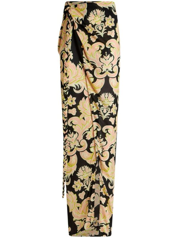 Etro Floral Sarong Skirt