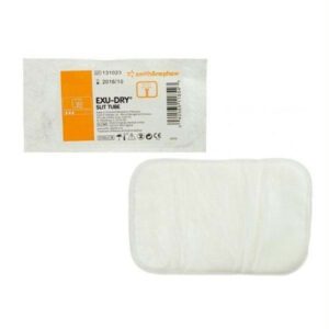 Exu-dry Full Absorbency Slit Tube Dressing 2" X 3"