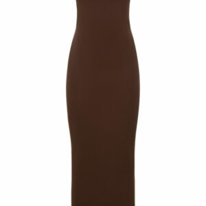 Fatal Strapless Midi Tube Dress