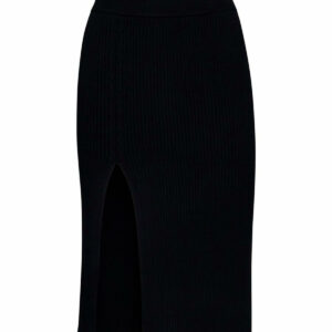 Filippa K Cable Knit Asymmetrical Skirt