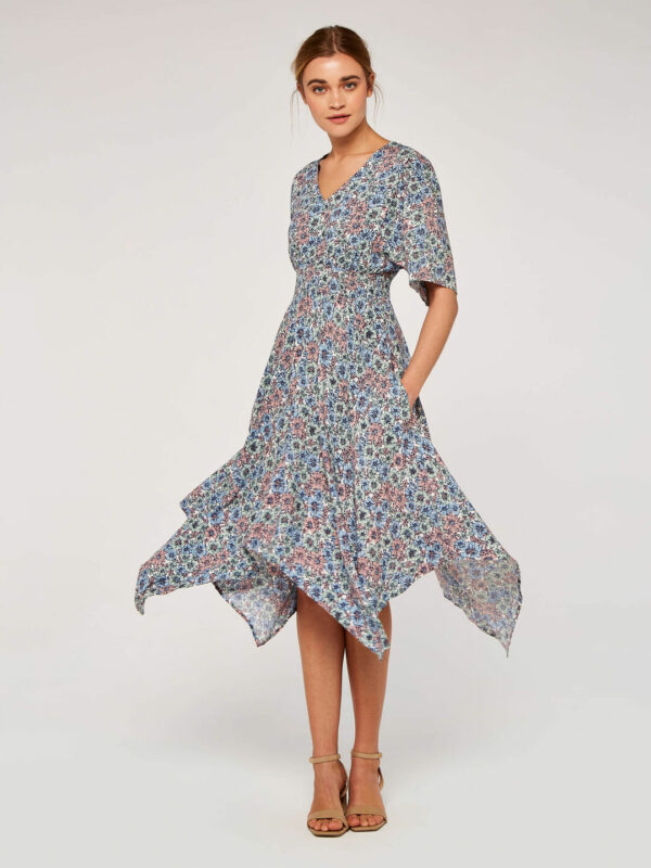 Floral Smock Dress