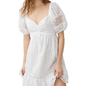 French Connection Alissa Cotton Babydoll Dress