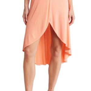 GO COUTURE Pleated Tulip Midi Skirt in Crystal Rose at Nordstrom Rack, Size Small