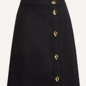 Ganni Asymmetrical Mini-Skirt 4