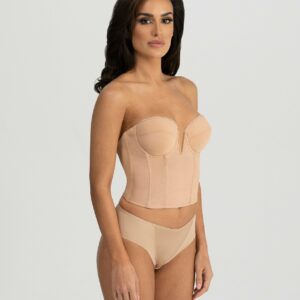 Mocha V-Wire Backless Strapless Valerie Bridal Bra