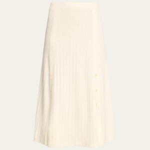 Godet Midi Skirt