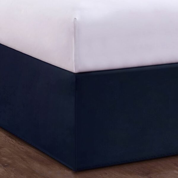 ''Good News'' Wrap-Around Bed Skirt, Size: Twin, Blue