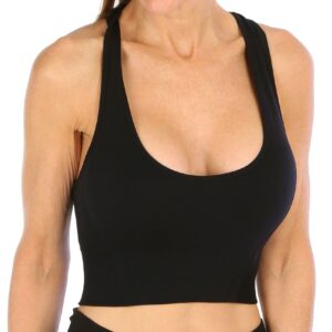 Womens Seamless Back Panel Sports Bra