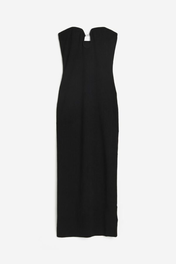 H & M - Bead-detail Tube Dress - Black