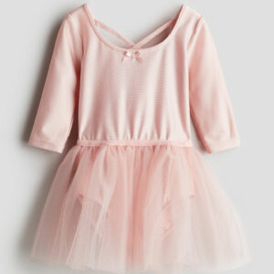 H & M - Dance Leotard with Tulle Skirt - Pink