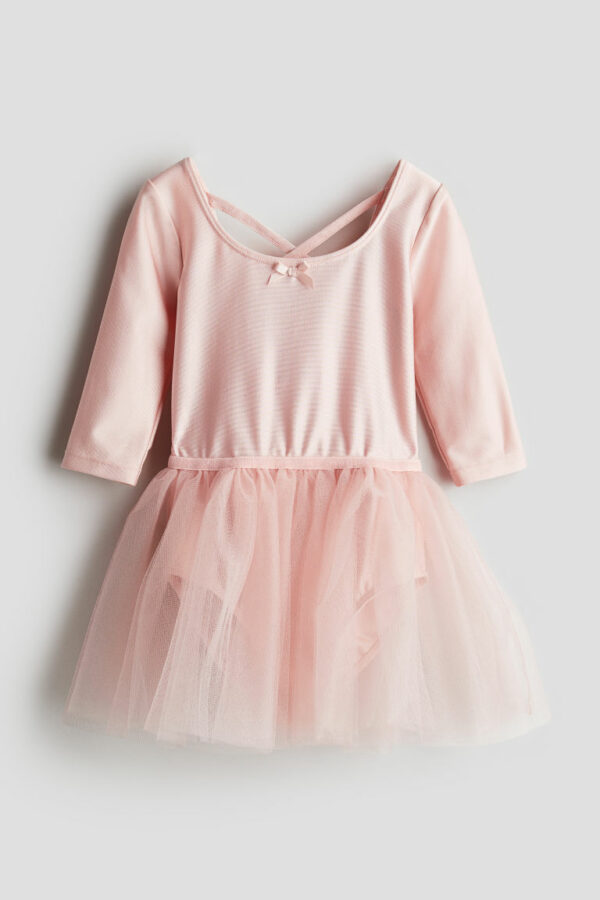 H & M - Dance Leotard with Tulle Skirt - Pink