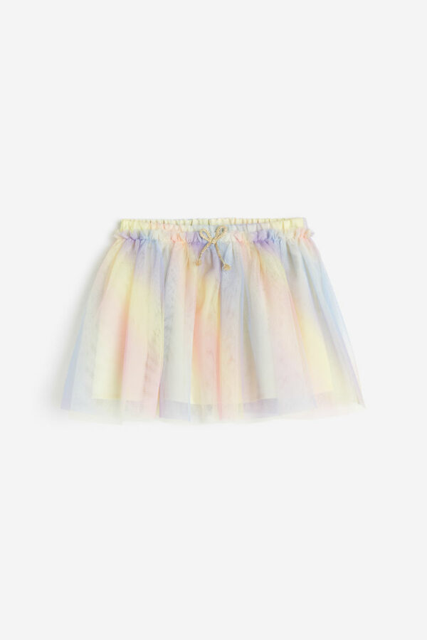 H & M - Glittery Tulle Skirt - Pink