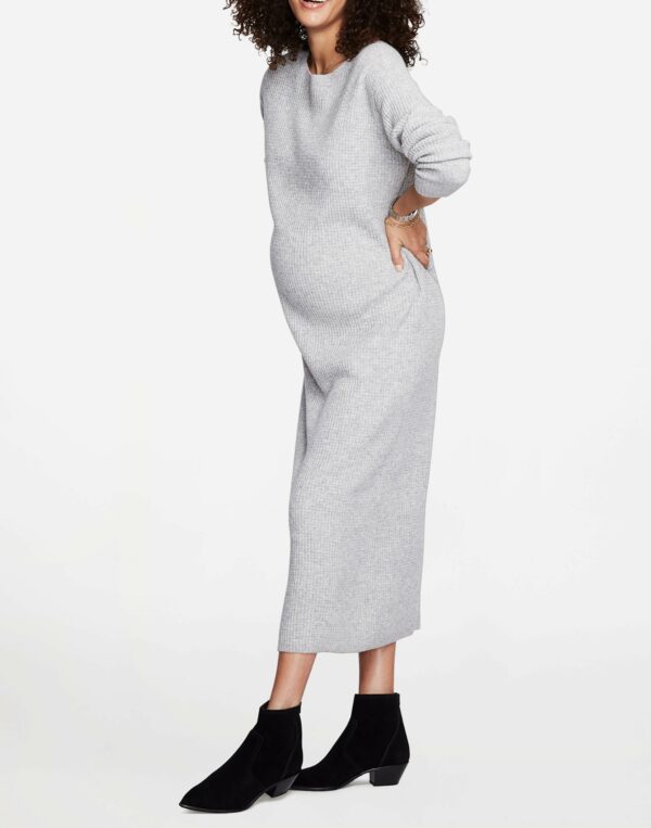 HATCH Collection® Maternity Cozy Waffle Sweater Dress