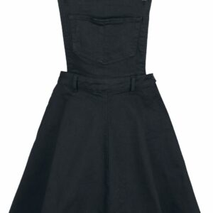 Hell Bunny Dakota Pinafore Dress Medium-length dress black