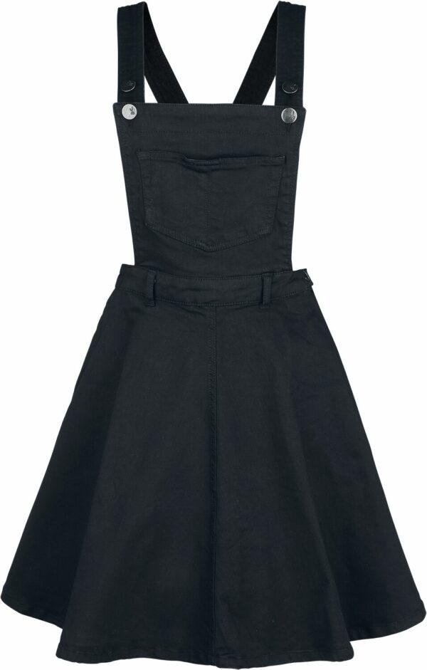 Hell Bunny Dakota Pinafore Dress Medium-length dress black