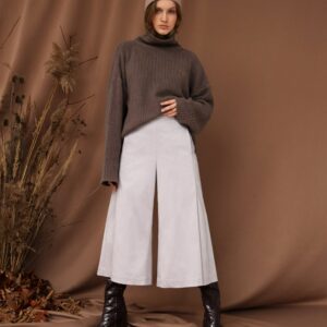 High Waist Culotte Pants, Culottes Skirt, Custom Made Pants