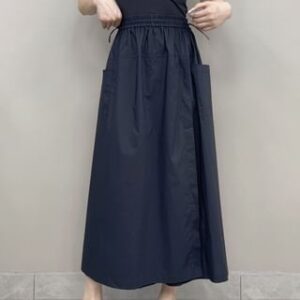 High Waist Plain Cropped Culottes