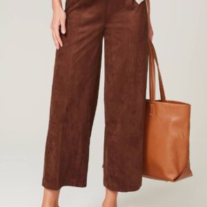 J.Jill Wearever Faux-Suede Culottes