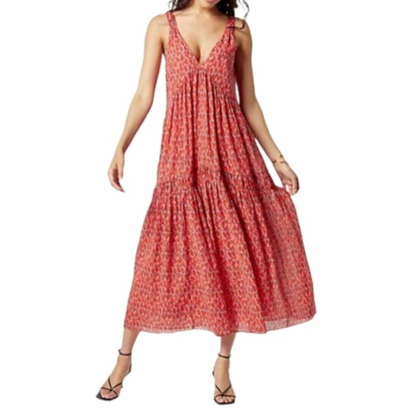 Joie Maxi Dress In Tea Rose Women'S Size L in Red, Women's