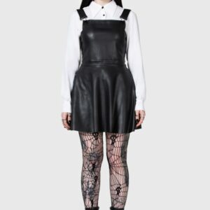 KIHILIST by KILLSTAR Neve Pinafore Dress Short dress black