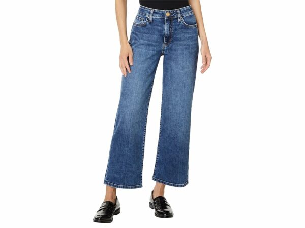 KUT from the Kloth Charlotte High Rise Culottes Wiyh Regular Hem (Commendatory) Women's Jeans