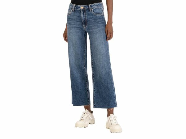 KUT from the Kloth Charlotte High-Rise Culottes in Commendatory (Commendatory) Women's Jeans